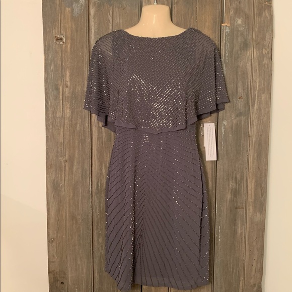 NWT -Designer Bead Embellished Dress - Picture 1 of 7